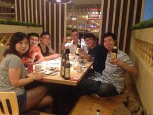 義烏の国際物流マン3人ｘ日中貿易マン3人で飲む！