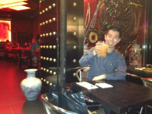 香港・ランカイフォンでひとり乾杯!