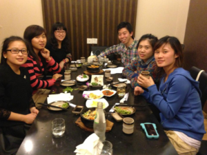 中国法人でも、しっかり飲みニケーション!