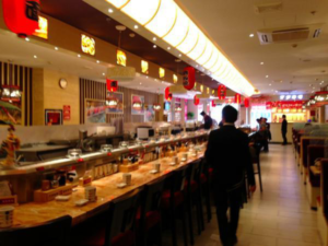 義烏に広州発の回転寿司チェーン「万歳」が上陸!