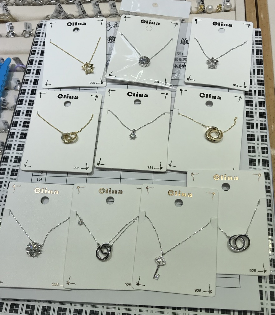 義烏で小ロット仕入れしたシルバー925アクセサリー