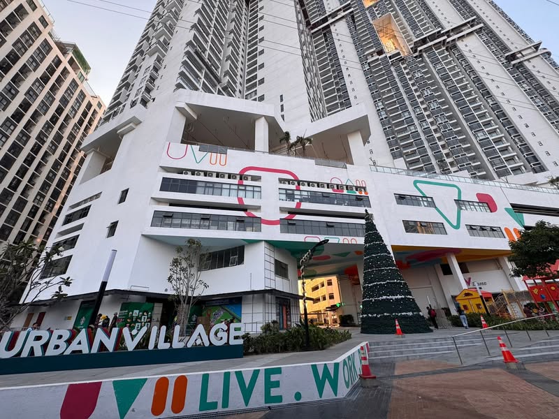 カンボジアの51階建てコンドミニアムの外観